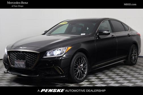 Victoria Black 2019 Genesis G80 3.8