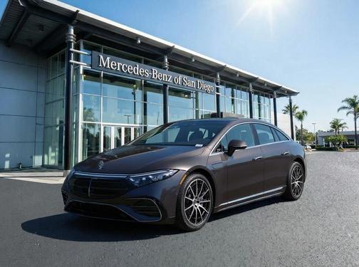 Graphite Grey Metallic 2026 Mercedes-Benz EQS 450 4MATIC