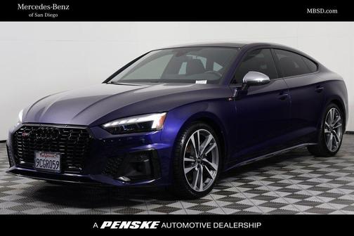 Navarra Blue Metallic 2022 Audi S5 Premium Plus TFSI quattro Tiptronic