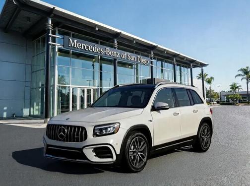 Polar White 2026 Mercedes-Benz AMG GLB 35 4MATIC