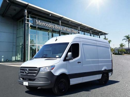 Arctic White 2025 Mercedes-Benz Sprinter 2500 Standard Roof