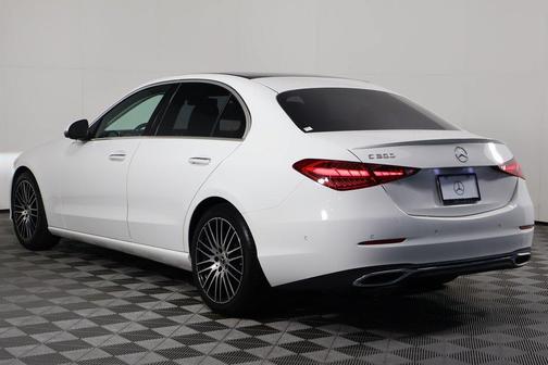 Polar White 2023 Mercedes-Benz C-Class Sedan