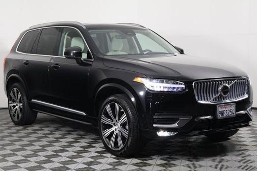 Onyx Black Metallic 2024 Volvo XC90 B5 Plus Bright Theme