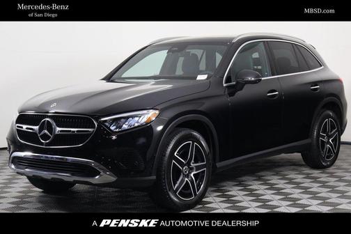 Black 2026 Mercedes-Benz GLC 300 4MATIC