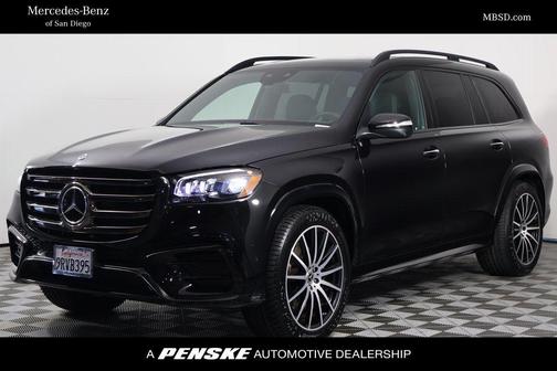 Obsidian Black Metallic 2025 Mercedes-Benz GLS 450 4MATIC