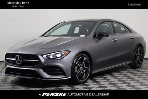 Mountain Grey Metallic 2023 Mercedes-Benz CLA 250 Base
