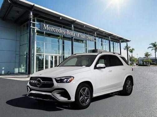 Polar White 2026 Mercedes-Benz GLE 580 4MATIC