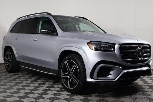 Cirrus Silver Metallic 2026 Mercedes-Benz GLS 450 4MATIC