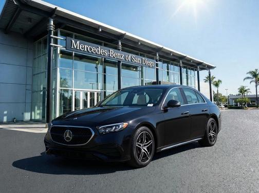 Black 2026 Mercedes-Benz E-Class E 350