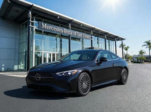 Black 2026 Mercedes-Benz CLE 300 4MATIC Coupe