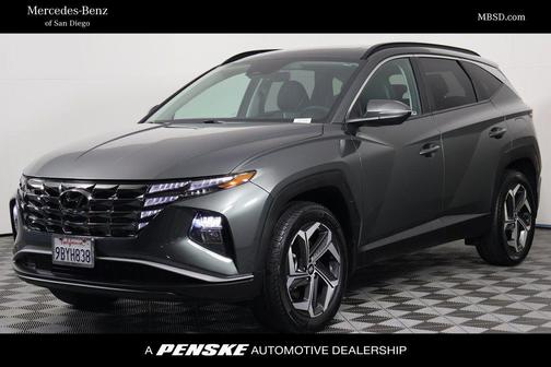 Amazon Gray 2022 Hyundai TUCSON SEL