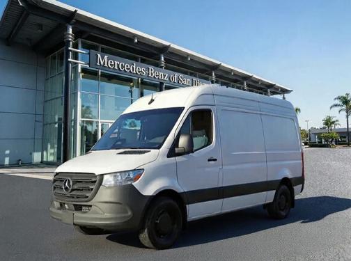 Arctic White 2025 Mercedes-Benz Sprinter 2500 Standard Roof