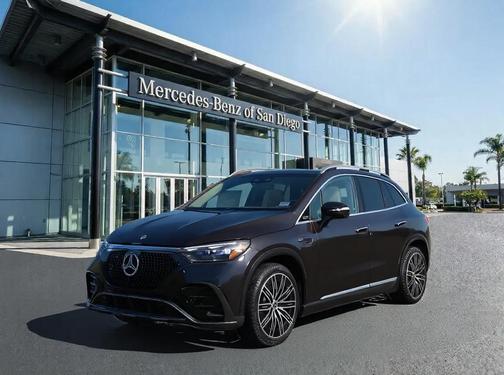 Obsidian Black Metallic 2026 Mercedes-Benz EQE 320+ 320+ SUV