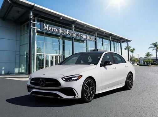 MANUFAKTUR Moonlight White Metallic 2026 Mercedes-Benz C-Class C 300