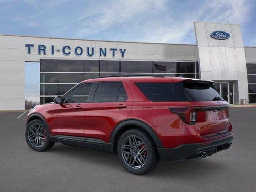 Rapid Red Metallic Tinted Clearcoat 2026 Ford Explorer ST