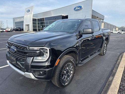 Shadow Black 2024 Ford Ranger XLT