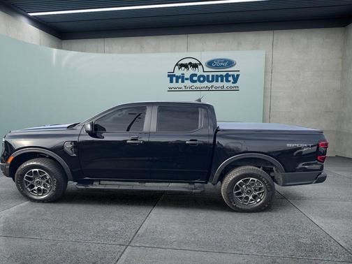 Shadow Black 2024 Ford Ranger XLT