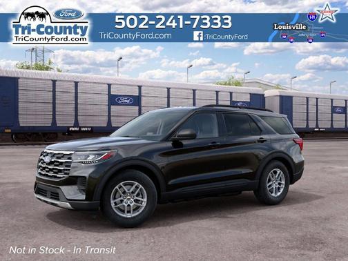 Agate Black Metallic 2027 Ford Explorer