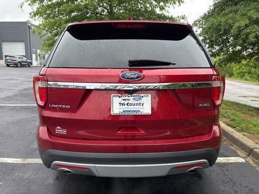 Ruby Red Metallic Tinted Clearcoat 2017 Ford Explorer Limited