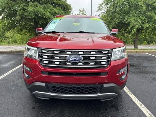 Ruby Red Metallic Tinted Clearcoat 2017 Ford Explorer Limited