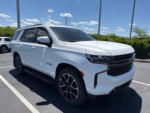 Summit White 2022 Chevrolet Tahoe RST