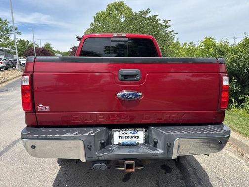 Vermillion Red 2015 Ford F-250 Lariat