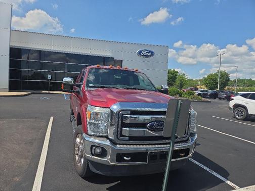 Vermillion Red 2015 Ford F-250 Lariat