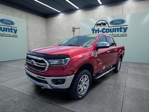Rapid Red Metallic Tinted Clearcoat 2021 Ford Ranger Lariat