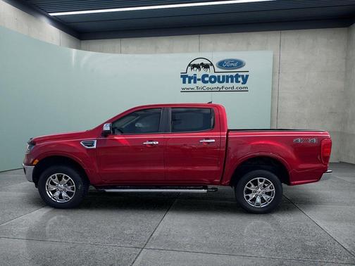 Rapid Red Metallic Tinted Clearcoat 2021 Ford Ranger Lariat