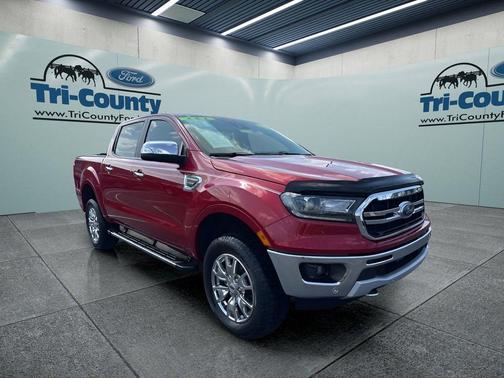 Rapid Red Metallic Tinted Clearcoat 2021 Ford Ranger Lariat