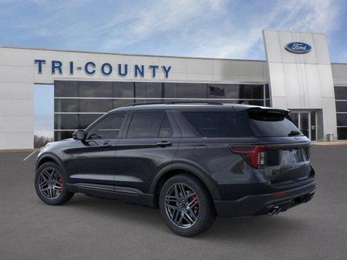 Agate Black Metallic 2026 Ford Explorer ST