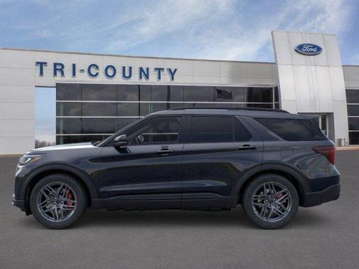 Agate Black Metallic 2026 Ford Explorer ST