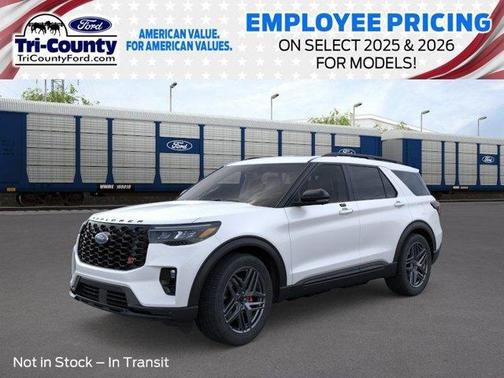 Star White 2026 Ford Explorer ST