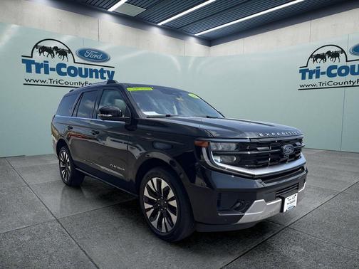 Agate Black Metallic 2025 Ford Expedition Platinum
