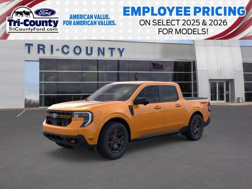 Orange Fury 2026 Ford Maverick Tremor Truck