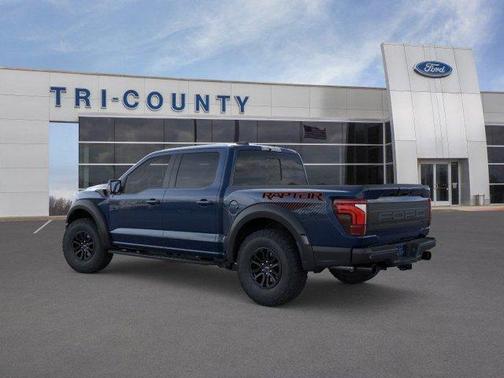 Antimatter Blue Metallic 2026 Ford F-150 Raptor