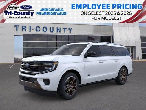 Star White 2026 Ford Expedition Max King Ranch