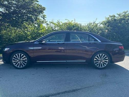 Burgundy Velvet Tinted Clearcoat 2017 Lincoln Continental Select