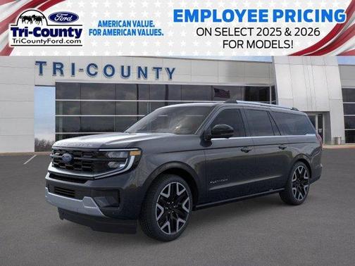 Dark Matter Gray Metallic 2026 Ford Expedition Max Platinum SUV