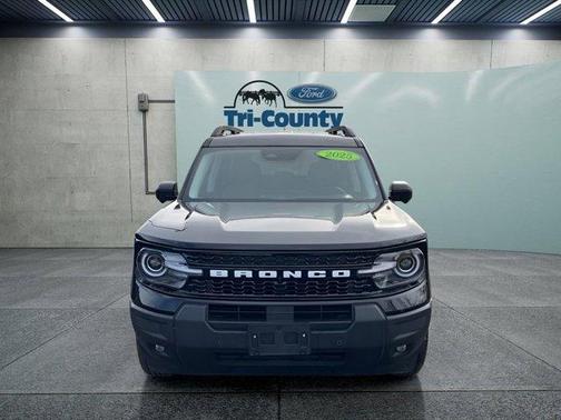 Shadow Black 2025 Ford Bronco Sport Outer Banks SUV