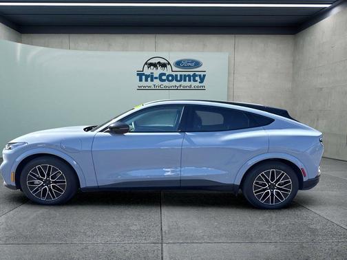 Glacier Gray Metallic 2025 Ford Mustang Mach-E Premium