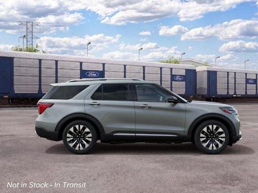 Avalanche Gray 2027 Ford Explorer Platinum