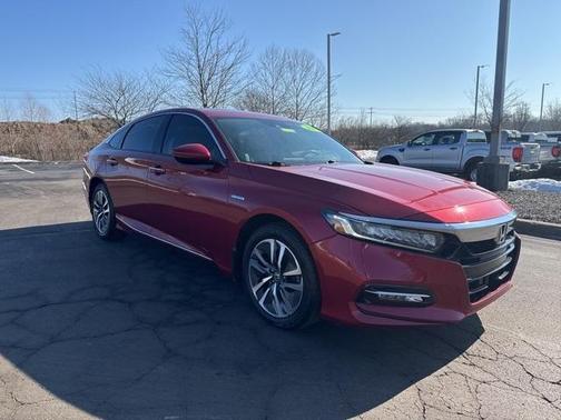 Radiant Red Metallic 2019 Honda Accord Hybrid Touring Sedan