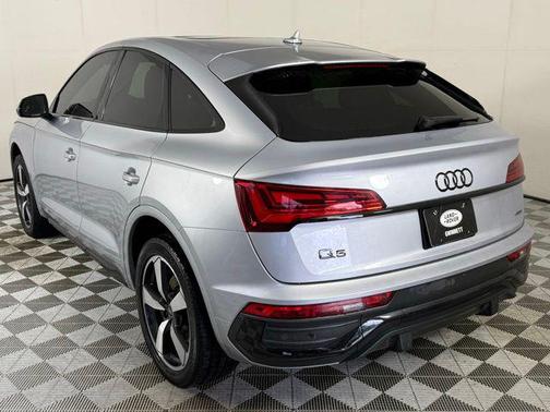 Silver Metallic 2023 Audi Q5 45 S line Premium