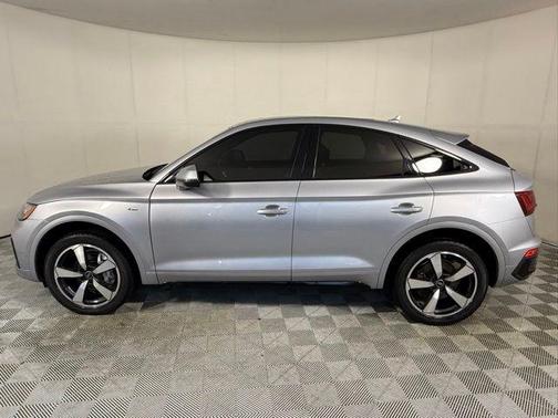 Silver Metallic 2023 Audi Q5 45 S line Premium