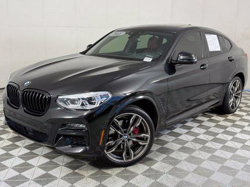 Black Sapphire Metallic 2021 BMW X4 M40i