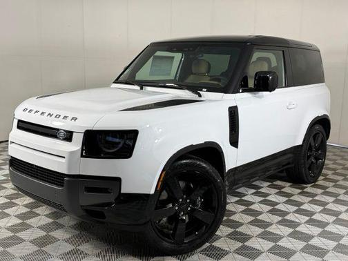 White 2026 Land Rover Defender V8