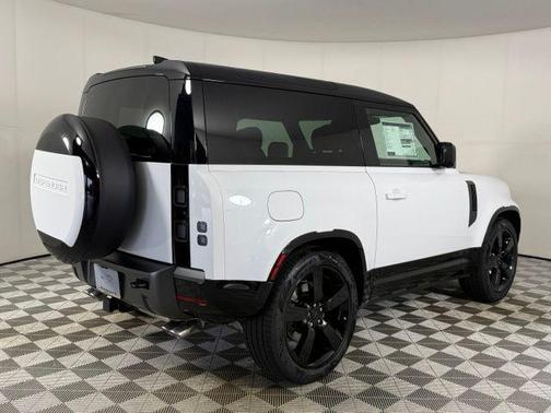 White 2026 Land Rover Defender V8