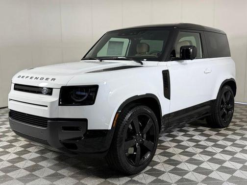 White 2026 Land Rover Defender V8