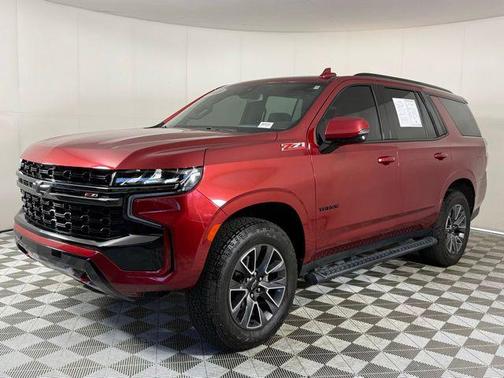 Summit White 2021 Chevrolet Tahoe Z71